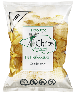 Aardappelchips zoete smaak gemaakt met natuurlijke stevioglycosiden van de steviaplant