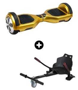 Home Goud gekleurde hoverboard met 6.5 inch wielen - advies voor hoverboard aankoop